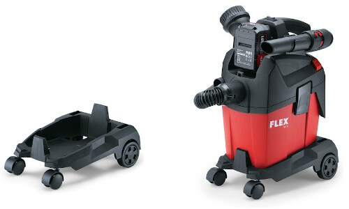 carrello aspiratore batteria