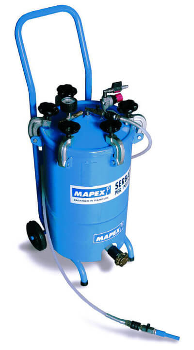serbatoio 24 lt resine