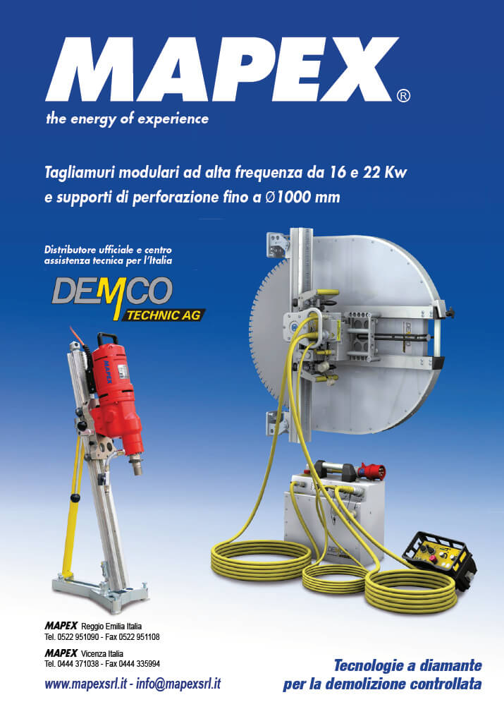 pubblicita Mapex su rivista Diamante