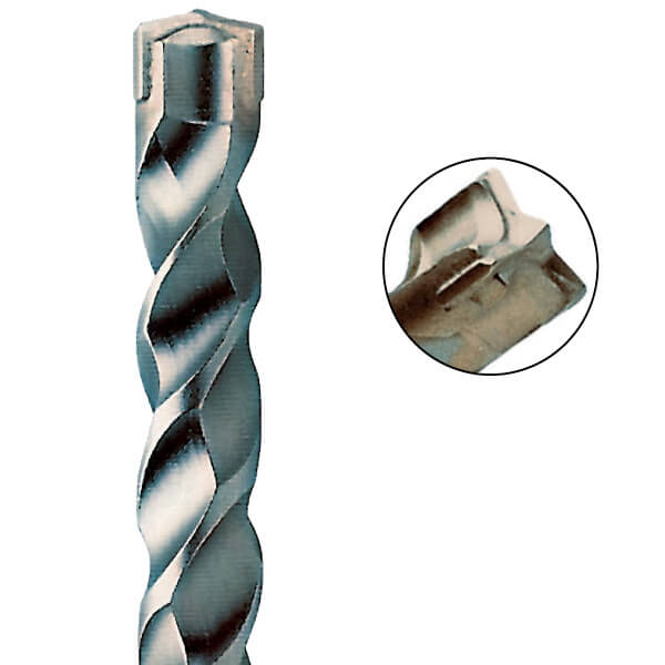2 taglienti 1 pezzo 1 SDS PLUS 160 x 4 mm Punte da trapano per pietra